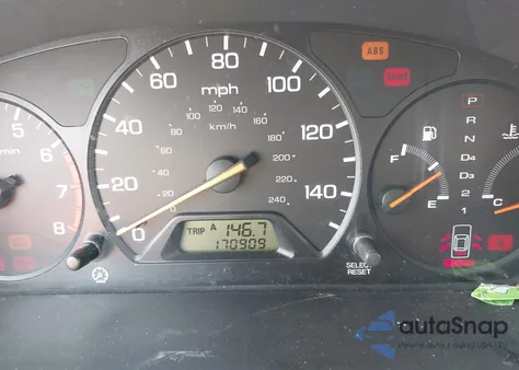 2001 Honda Accord Sdn 2.3 Ex из США, поврежденный, VIN 1HGCG56621A112278